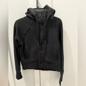 Lulu scuba crop jacket